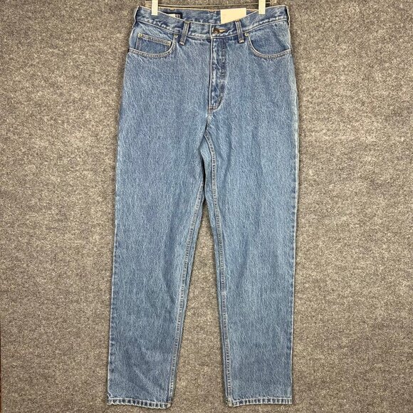 NWT Lands' End Denim Jeans Traditional Fit Light Wash‎ Men's Size 32 - Picture 1 of 10